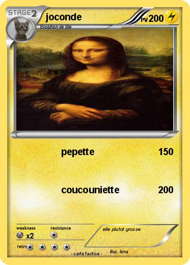 Pokemon joconde