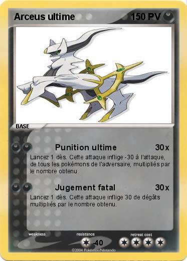 Pokemon Arceus ultime