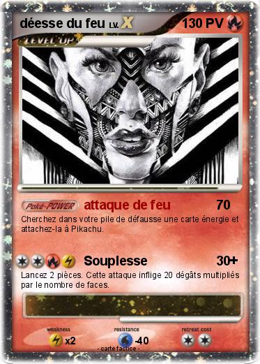 Pokemon déesse du feu