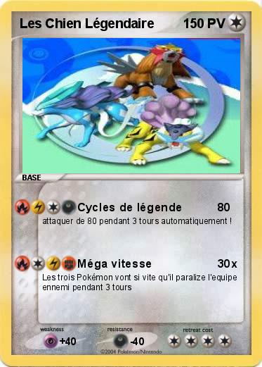 Pokemon Les Chien Légendaire