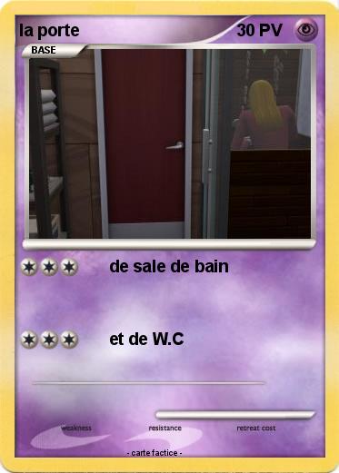 Pokemon la porte