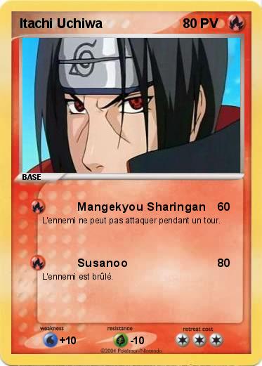 Pokemon Itachi Uchiwa