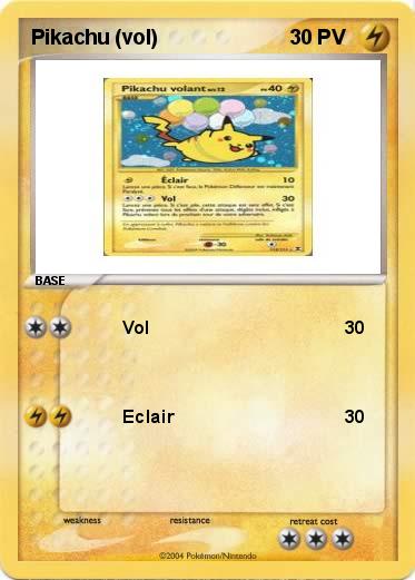 Pokemon Pikachu (vol)