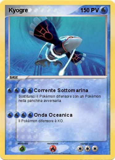 Pokemon Kyogre