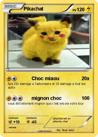 Pokemon Pikachat