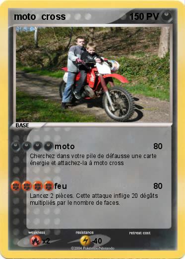 Pokemon moto  cross