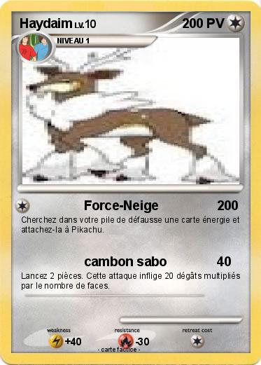 Pokemon Haydaim