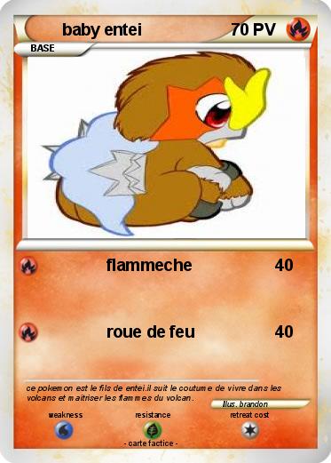 Pokemon baby entei