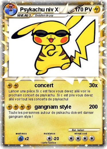 Pokemon Psykachu niv X