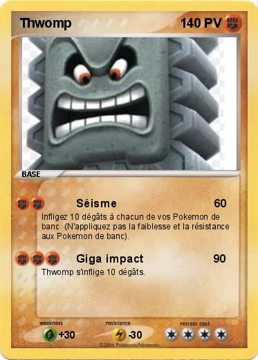 Pokemon Thwomp