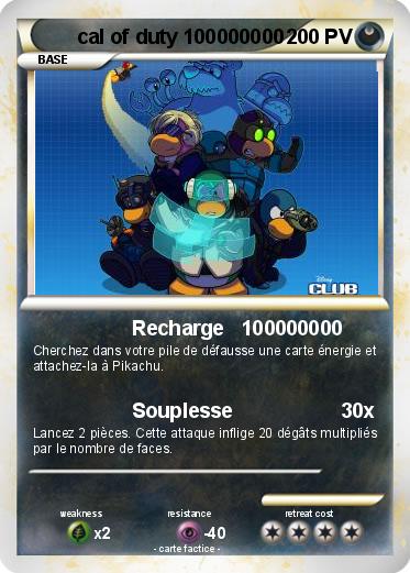 Pokemon cal of duty 100000000