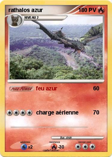 Pokemon rathalos azur