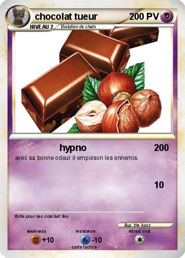 Pokemon chocolat tueur