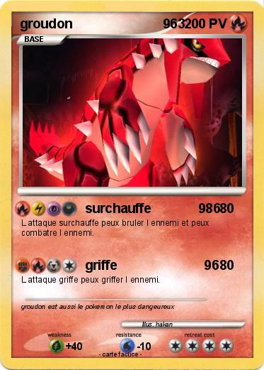 Pokemon groudon                         963