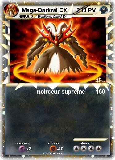 Pokemon Mega-Darkrai EX      2