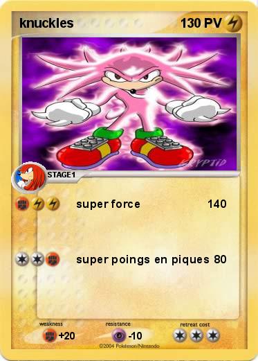 Pokemon knuckles