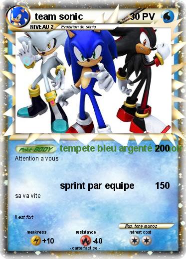 Pokemon team sonic