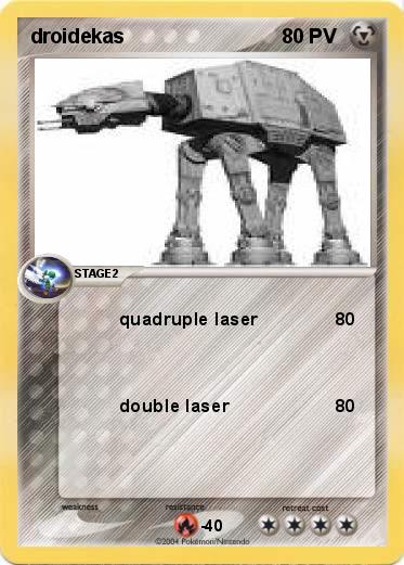 Pokemon droidekas