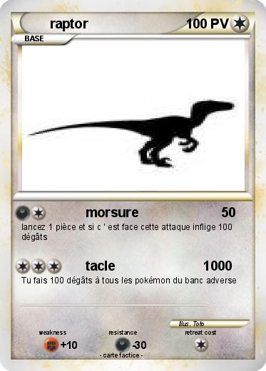 Pokemon raptor