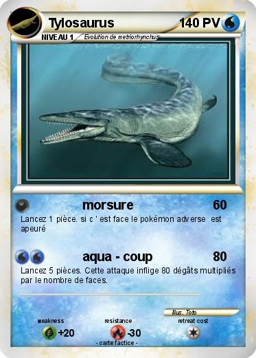 Pokemon Tylosaurus
