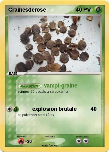 Pokemon Grainesderose