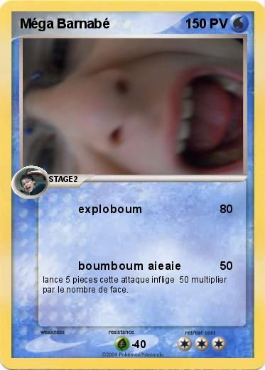 Pokemon Méga Barnabé