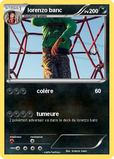 Pokemon lorenzo banc