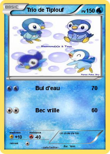 Pokemon Trio de Tiplouf