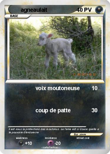 Pokemon agneaulait