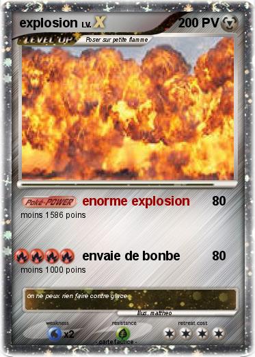Pokemon explosion
