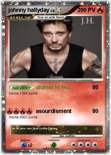 Pokemon johnny hallyday