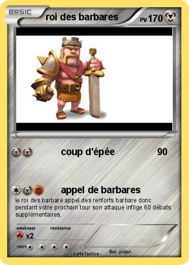 Pokemon roi des barbares