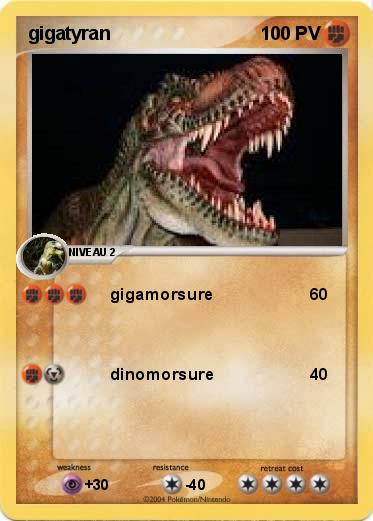 Pokemon gigatyran