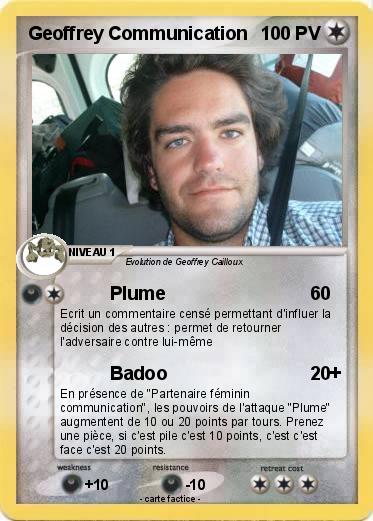 Pokemon Geoffrey Communication
