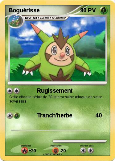 Pokemon Boguérisse