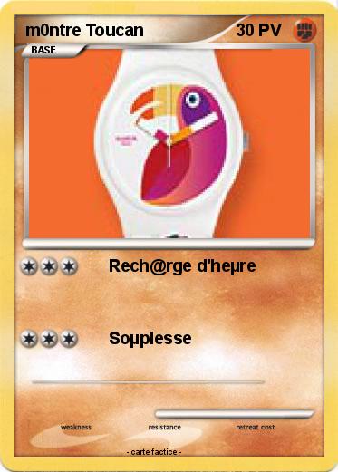 Pokemon m0ntre Toucan