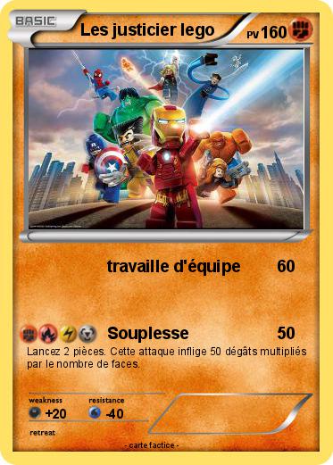 Pokemon Les justicier lego