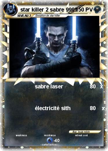 Pokemon star killer 2 sabre 9999