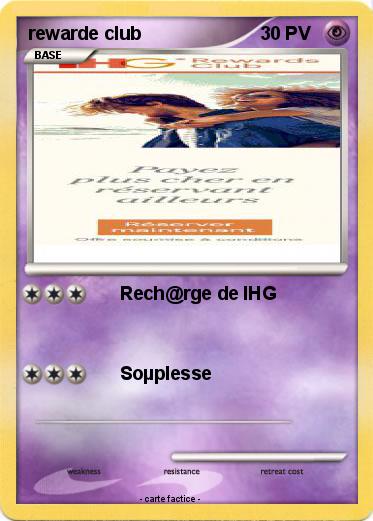 Pokemon rewarde club