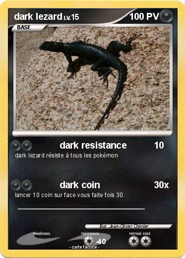 Pokemon dark lezard