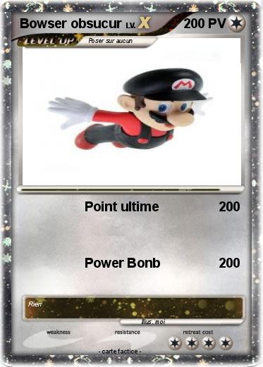 Pokemon Bowser obsucur