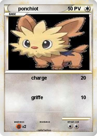 Pokemon ponchiot