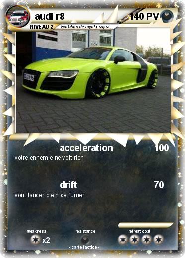 Pokemon audi r8