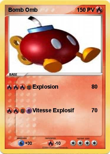 Pokemon Bomb Omb