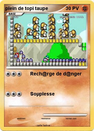 Pokemon plein de topi taupe