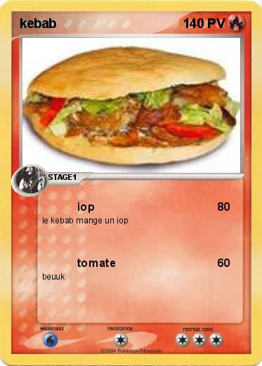 Pokemon kebab