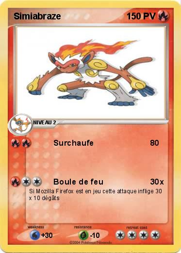 Pokemon Simiabraze