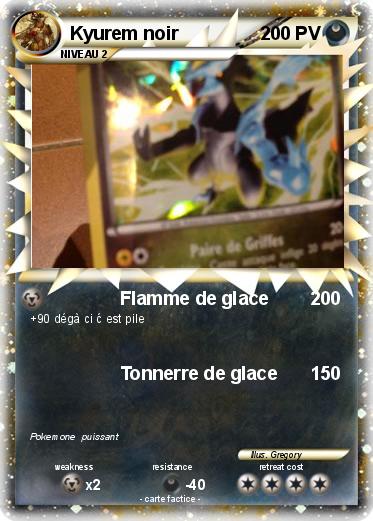 Pokemon Kyurem noir