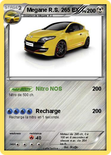 Pokemon Megane R.S. 265 EX