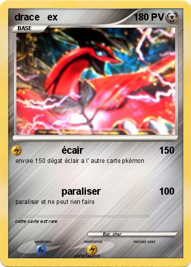 Pokemon drace   ex